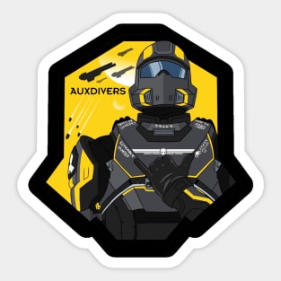 Aux-Divers Sticker